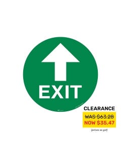 Exit Up Arrow 440mm x 440mm