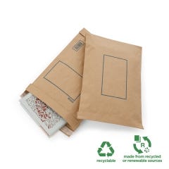 Jiffy Padded Bags (P1) 150mm x 225mm (200 per carton) - 100% Recyclable