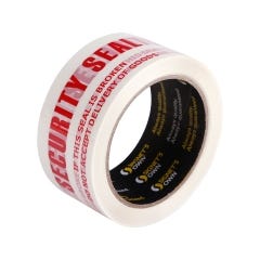 Signet's White Warning Tape 48mm x 66m - Security Seal