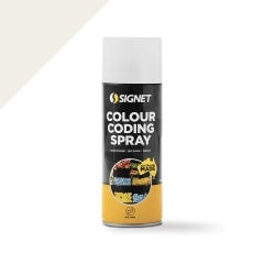 Signet's Steel Colour Coding Spray - White (00E55)