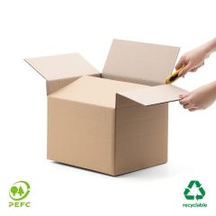 Signet Adjustable Carton 305mm x 214mm x 400mm - 100% Recyclable