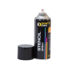 Signet's Own Stencil Spray 350g - Black