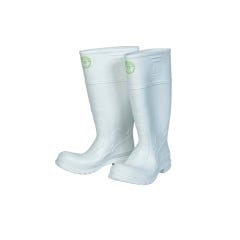 White PVC Gumboots - Size 10