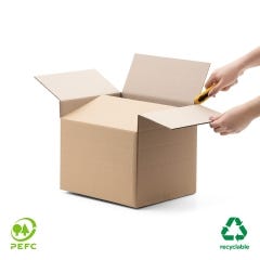 Signet Adjustable Carton 440mm x 287mm x 305mm - 100% Recyclable