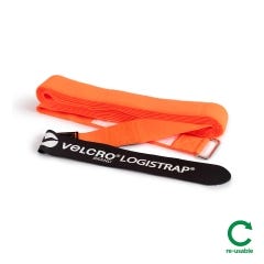 VELCRO® Brand LOGISTRAP® Strap 50mm x 5m Fluro Orange - Reusable & Eco-Friendly