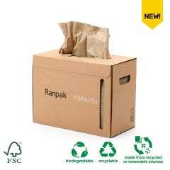 Ranpak FillPak Go™ 380mm x 360m 70gsm - Recyclable  Renewable & Biodegradable