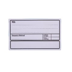 Signet's Own Pre-Printed Despatch Labels - White (570 per roll)