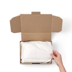 White Tissue Paper (Acid Free) 750mm x 500mm x 17gsm