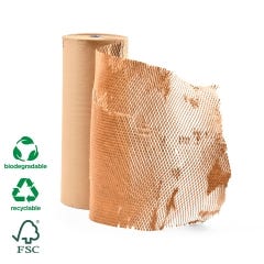 Geami Kraft Honeycomb Paper 420m Roll – 100% Recyclable