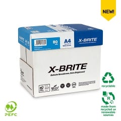 X-Brite A4 White Copy Paper - 80gsm
