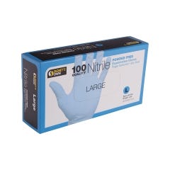 Signet's Own Nitrile Powder Free Exam Gloves - Large (100 gloves per box)