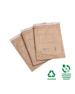 Jiffy Padded Bags (P1) 150mm x 225mm (200 per carton) - 100% Recyclable