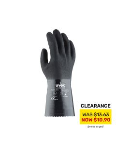 Uvex u-chem 3100 Gloves - Size 8 (10 pairs per pack)