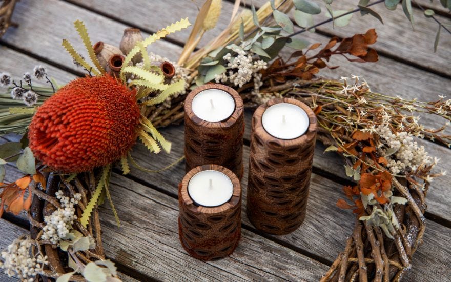 Banksia Tealight Candles