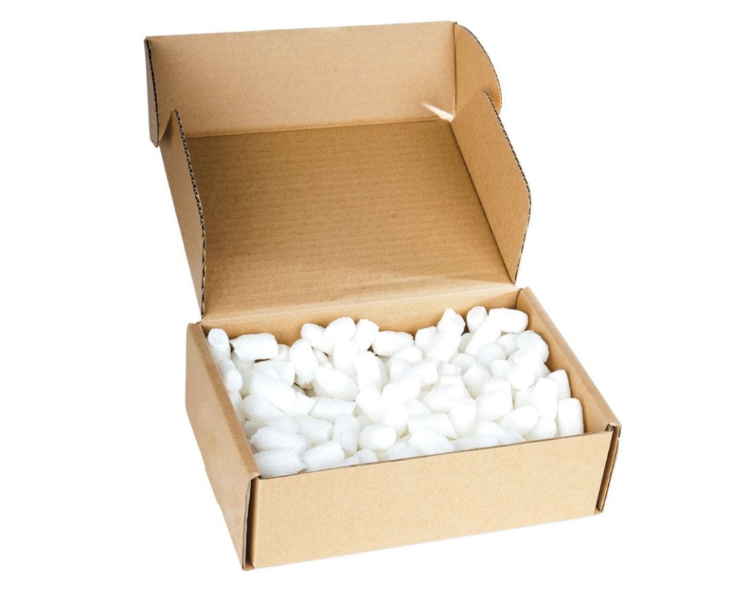 BioFill in Brown Mailing Box