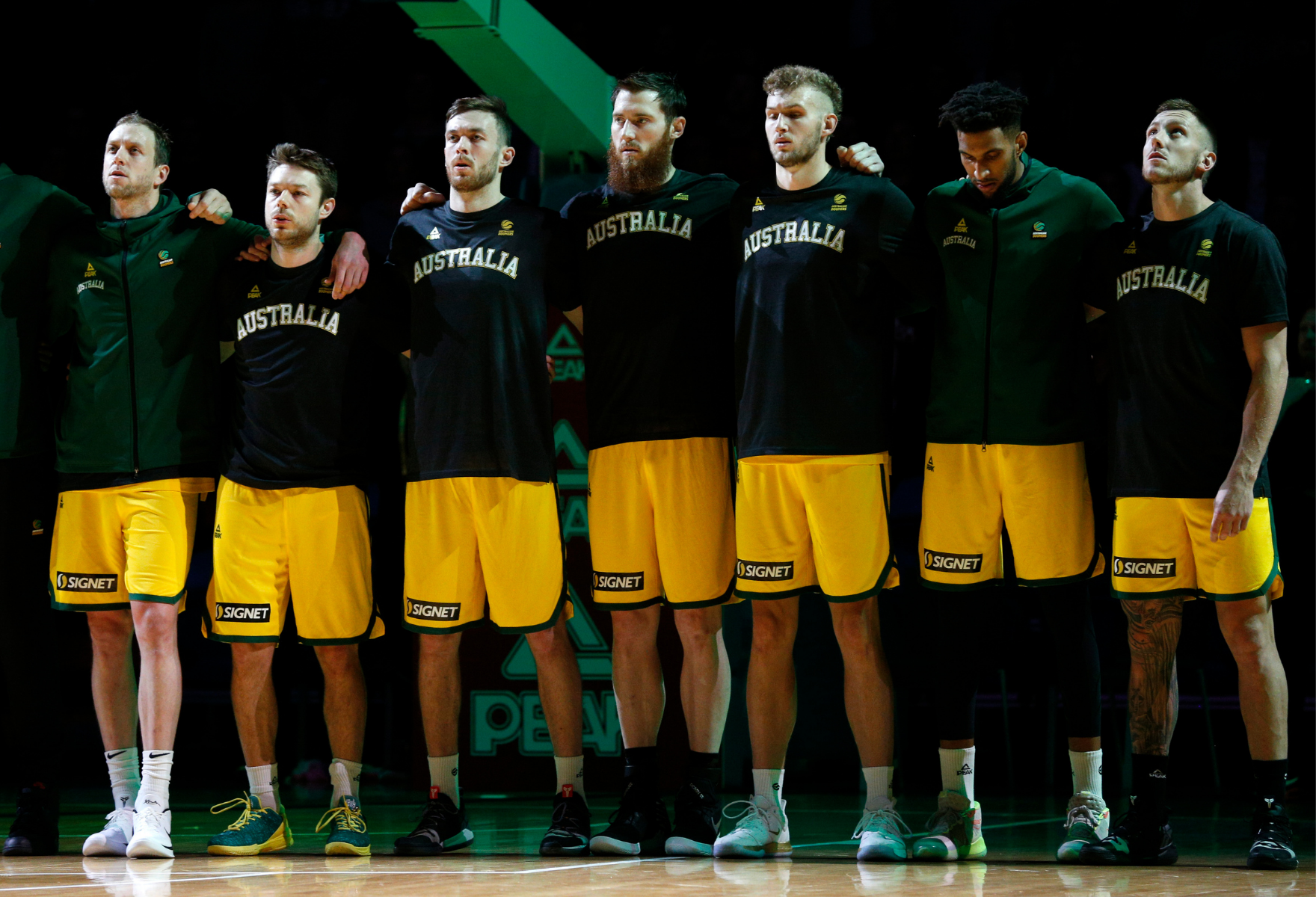 Aussie Boomers Basketball team