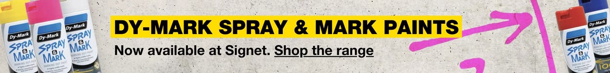 Dy-Mark Spray & Mark, now available at Signet