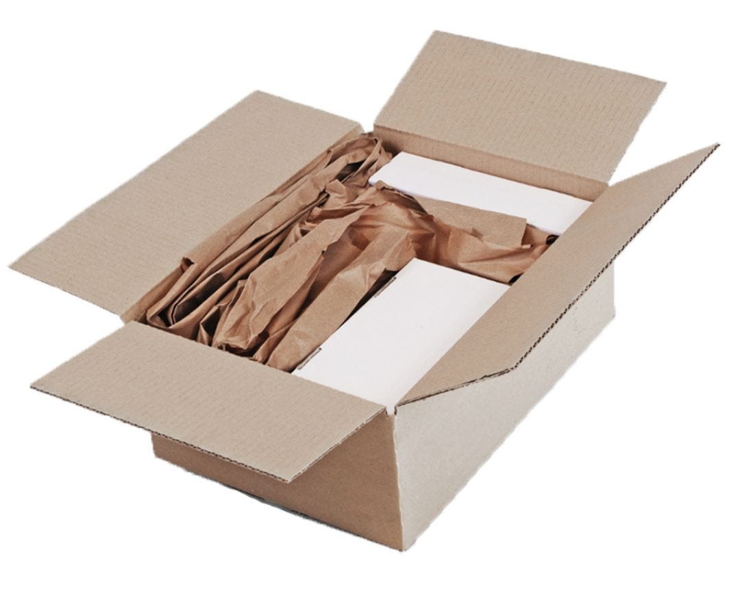 FillPak in Shipping Carton