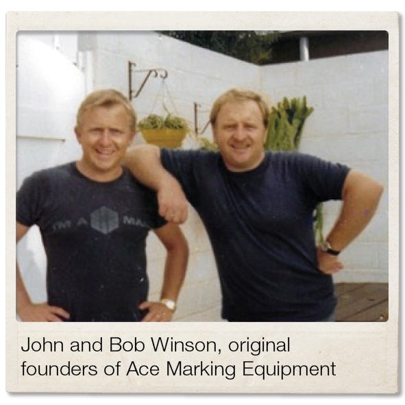 Signet founders, John and Bob Winson