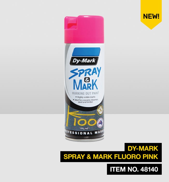 Dy-Mark Spray and Mark Fluoro Pink - 350g