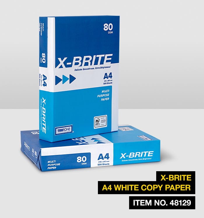 X-Brite A4 White Copy Paper