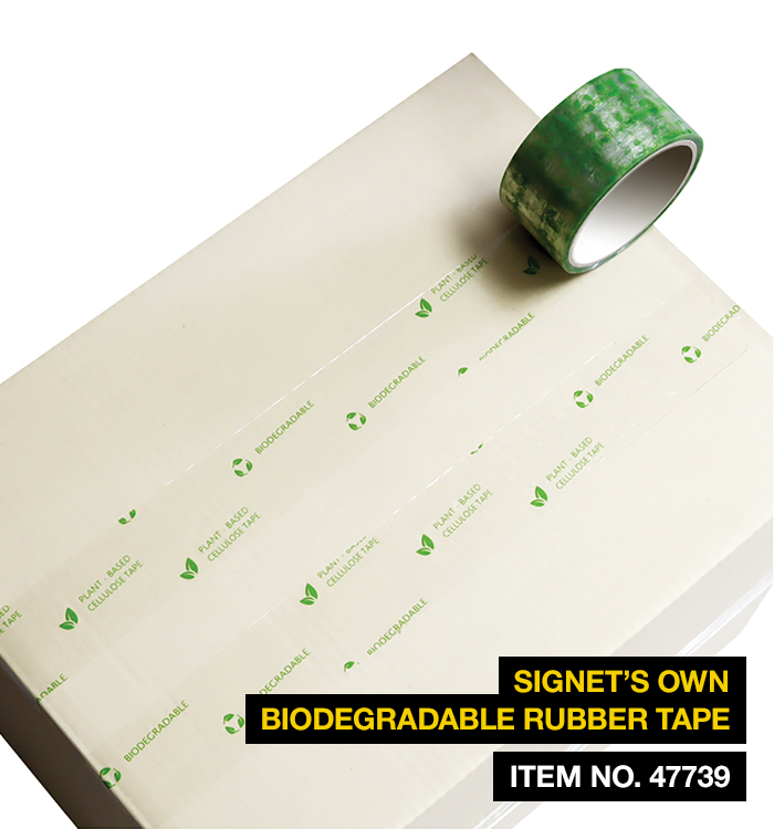 Signet's Own Biodegradable Rubber Tape