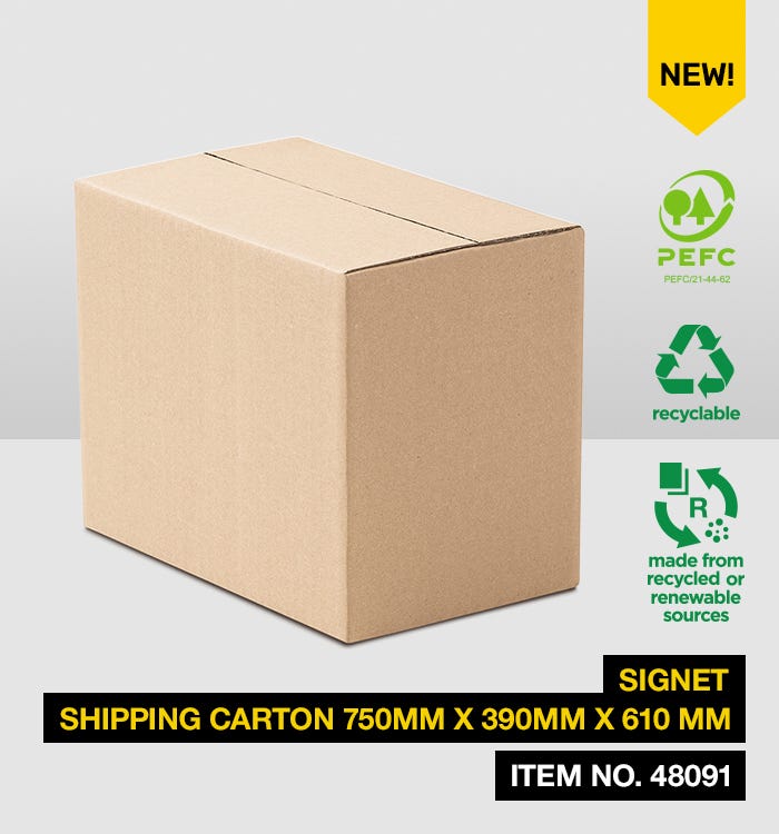 Signet Shopping Carton 750mm x 390mm x 610mm