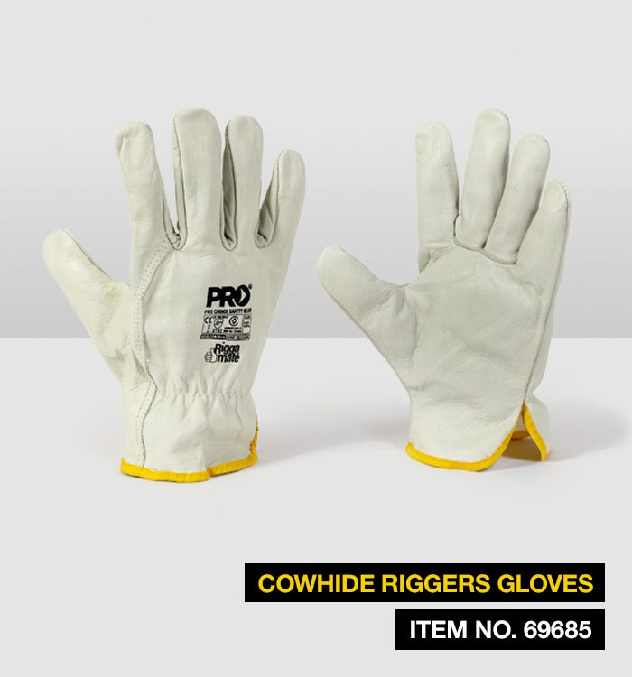 Cowhide Riggers Gloves IT#69685