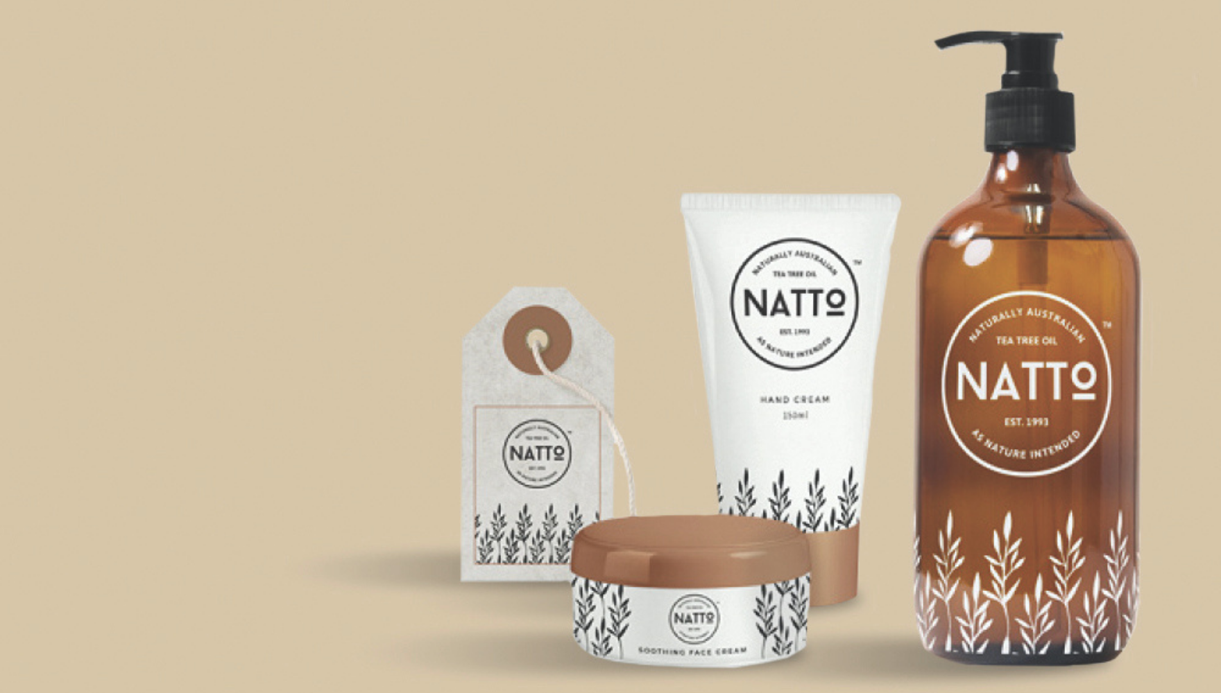 Natto Tea Tree Oil Products Range