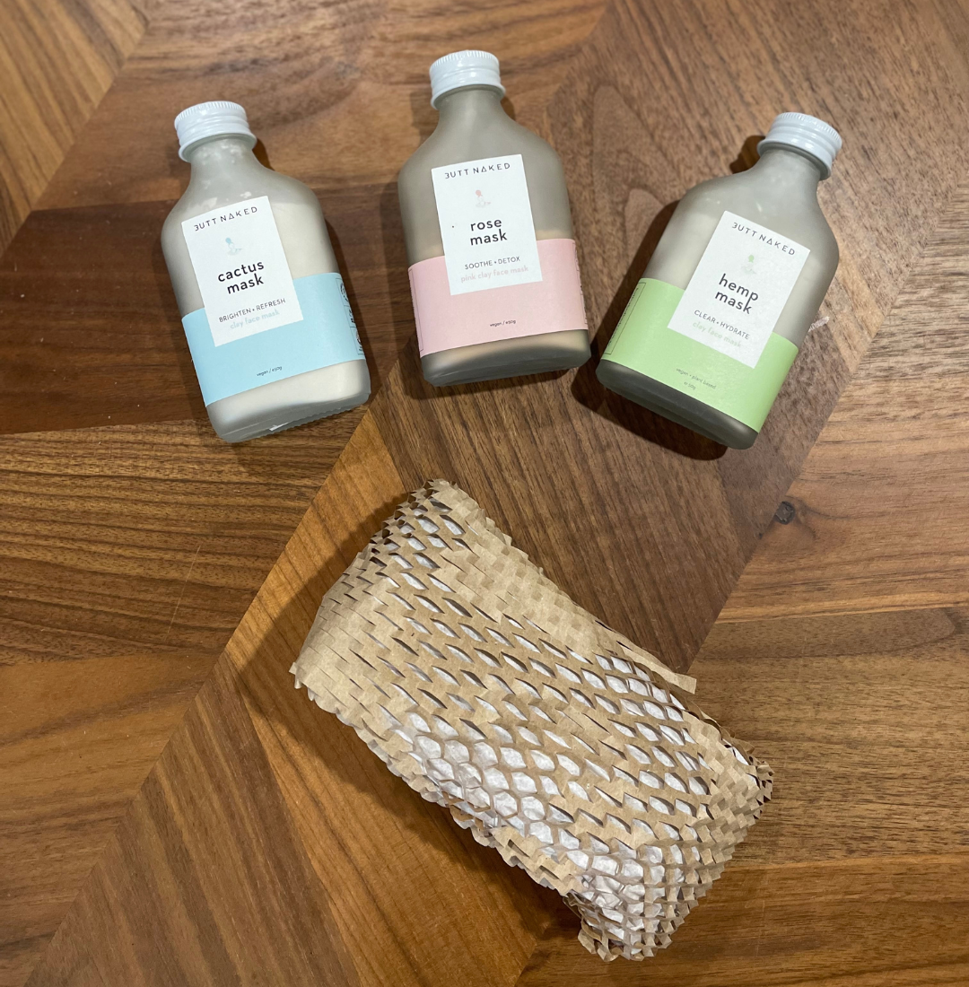 Sassy Organics Product wrapped in Geami