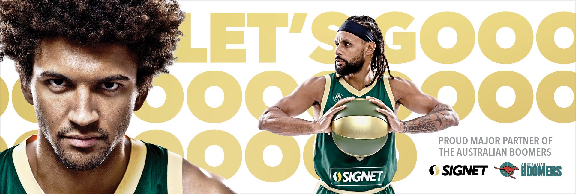 Signet - Major Sponsor of the Aussie Boomers