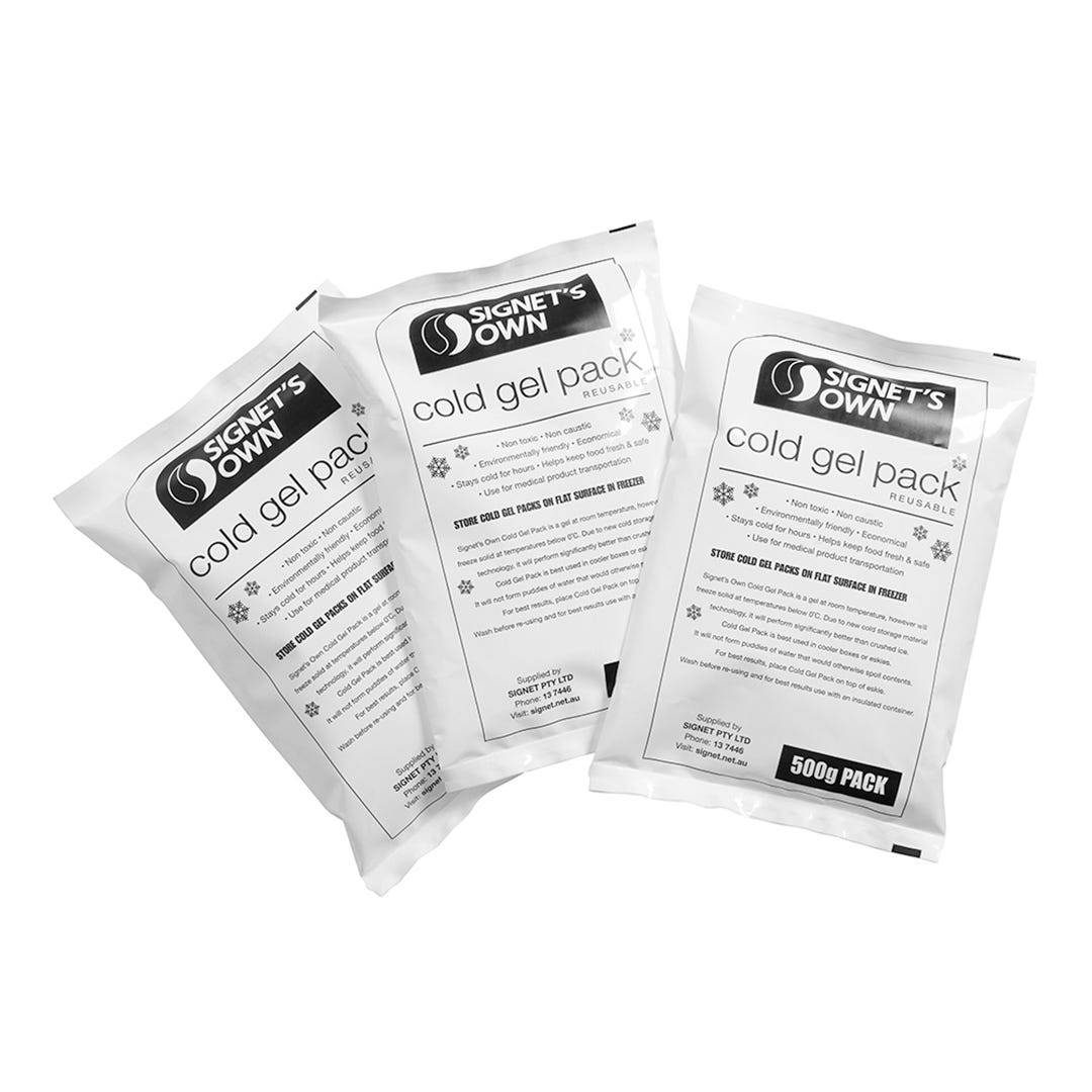 Signet's Cold Gel Packs For Cold Chain Food Packaging