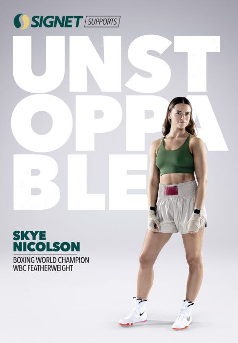 Signet Supports Skye Nicolson