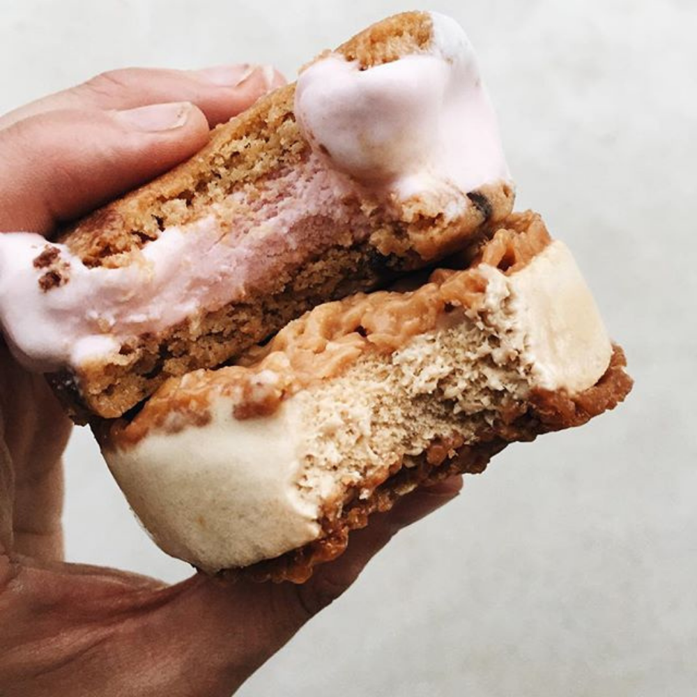 Pat and Sticks Ice Cream Sandwiches