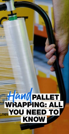 tile-Hand Pallet Wrapping